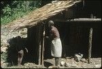 Scenes around Uka'oi, elderly man