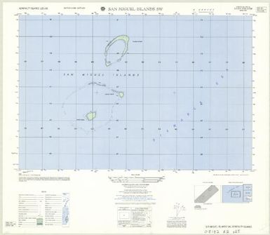 Admiralty Islands 1:25,000 (3750-III-SW)