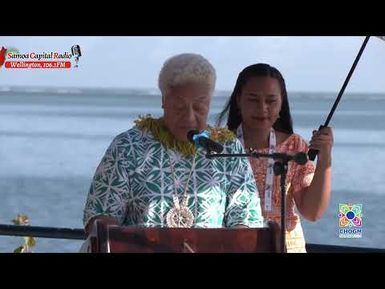 Saunoaga Fa'apitoa - Hon. Fiame Naomi Mata'afa (Joint Forums Opening) - #CHOGM2024