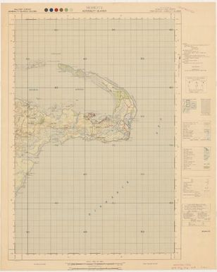 Military survey Admiralty Islands 1:63,360 (Momote)