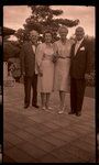 Ivy Baker Priest, second from right, with Sidney Stevens, right, and unidentified persons in Hawaii