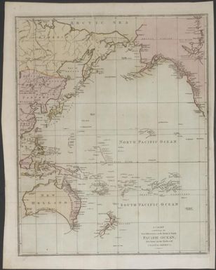 A chart exhibiting the new discoveries in the north & south Pacific Ocean : also those on the north-west coast of America