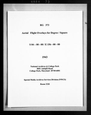 Overlay indexes for degree square 04S156E