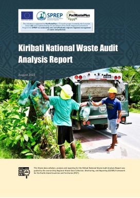 Kiribati National Waste Audit Analysis Report - August 2023