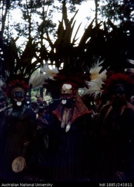 Men wearing ceremonial dress