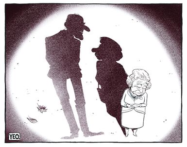 Cartoons published in the Otago Daily Times, April 2021