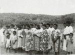 A church choir in Manghine