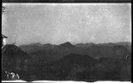 House, and landscape of mountains