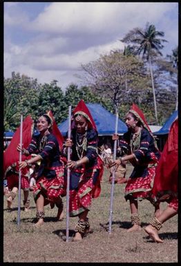 South Pacific Festival of the Arts, Apia, 1996. Group performing