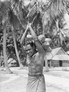 [Portrait of a Pacific island man]