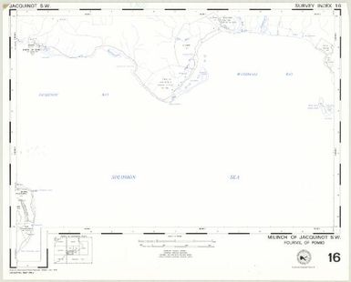 Milinch of ... : fourmil of ... (16 - Fourmil of Pomio - Milinch of Jacquinot SW)