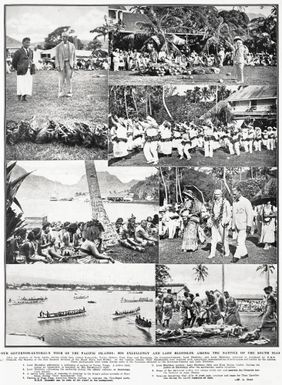 Our Governor-General's tour of the Pacific Islands: His Excellency and Lady Bledisloe among the natives of the South Seas
