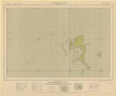 Trobriand Island, New Guinea / drawn and reproduced by L.H.Q. (Aust.) Cartographic Company