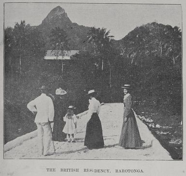 The British residency, Rarotonga