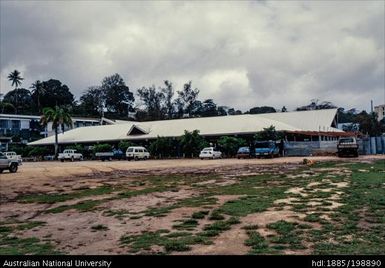 Vanuatu - Long building