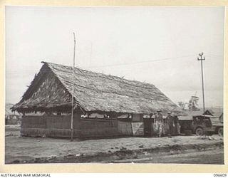 CAPE WOM, WEWAK AREA, NEW GUINEA. 1945-09-15. THE YMCA AND REST CENTRE, HEADQUARTERS 6 DIVISION