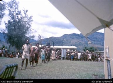 Lining up to vote
