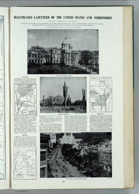 (Text Page) Illustrated Gazetteer of the United States and Territories.