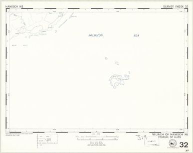 Milinch of ... : fourmil of ... (32 - Fourmil of Huon - Milinch of Hanisch NE)