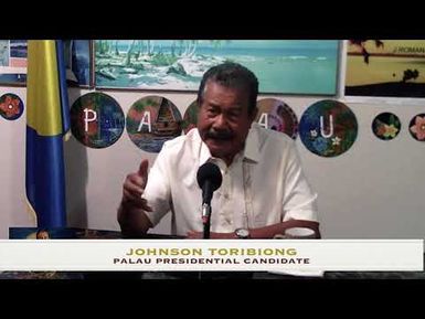 Candidate Johnson Toribiong for President 2020 (9/04/2020)