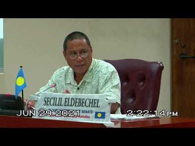 Fifth Day, Second Special Session 06/29/2021
