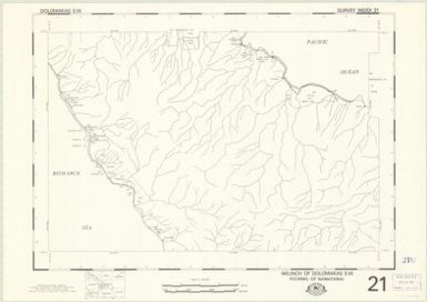 Milinch of ... : fourmil of ... (21 - Fourmil of Namatanai - Milinch of Dolomakas SW)