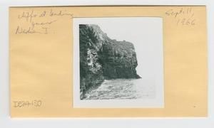 [Guano on cliffs in Hawaii, envelope IE29-130]