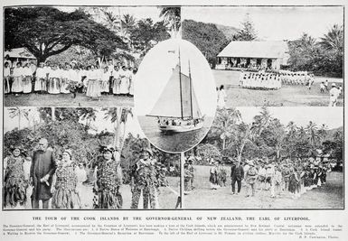 The tour of the Cook Islands by the Governor-General of New Zealand, the Earl of Liverpool