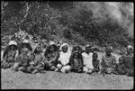 Women and children with head coverings