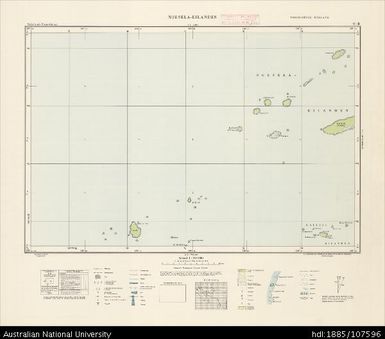 Indonesia, Western New Guinea, Noesela-Eilanden, Series: Nederlands-Nieuw-Guinea, Sheet 9-B, 1958, 1:100 000