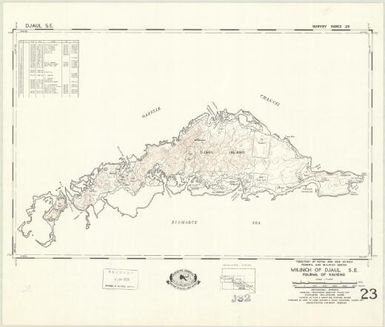 Milinch of ... : fourmil of ... (23 - Fourmil of Kavieng - Milinch of Djaul SE)