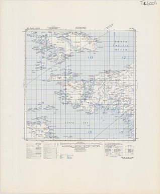 New Guinea 1:500,000 (SA52-3 ; 1942)
