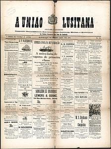 A União Lusitana April 28, 1894