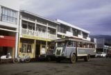 French Polynesia, street scene in Papeete shopping district