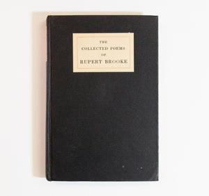 [The Collected Poems of Rupert Brooke, cover]