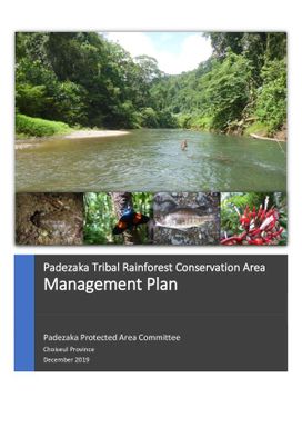 Padezaka Tribal Rainforest Conservation Area Management Plan