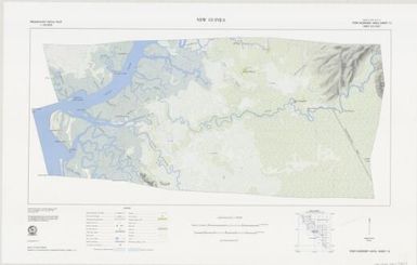 New Guinea preliminary detail plot, 1:50,000 (sheet 12)