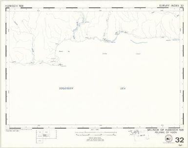 Milinch of ... : fourmil of ... (32 - Fourmil of Huon - Milinch of Hanisch NW)
