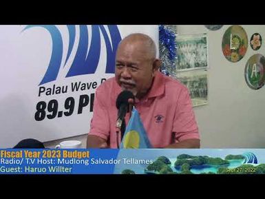 Fiscal Year Budget2023 with Haruo Willter 09/27/2022