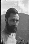 Roy Rappaport, portrait with Bismarck Range in background