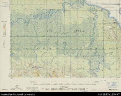 Papua New Guinea, New Guinea, Bogia, Aeronautical Approach Chart Series, Sheet 988 A-II-G, 1956, 1:250 000