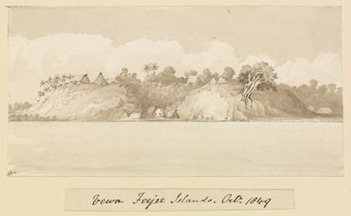 'Vewa, Feejee Islands, Octr 1849' [Fiji]