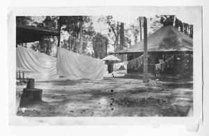 [Laundry Lines Outside Tents in Bougainville]