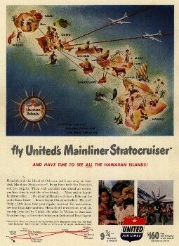 fly United's Mainliner Stratocruiser