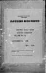 Patrol Reports. East Sepik District, Angoram, 1971 - 1976