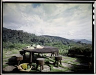 Pace Setter House of 1958 [Liljestrand residence]. Outdoor living space