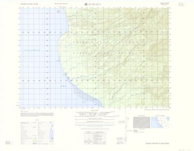 Solomon Islands 1:50,000: Kiakara (6740-II)