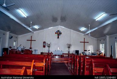 Fiji - church interior