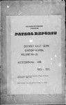 Patrol Reports. East Sepik District, Maprik, 1969 - 1970