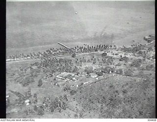 PORT MORESBY, PAPUA. 1932-09-17. AERIAL VIEW OF GOVERNMENT HOUSE. (NAVAL HISTORICAL COLLECTION)